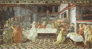 Fra Filippo Lippi Herod's Feast Spain oil painting artist
